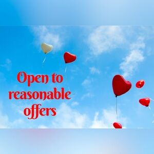 I WELCOME ALL REASONABLE OFFERS ❤️❤️❤️
